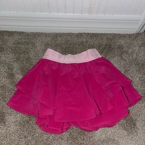 Lululemon Court Rival High Rise Skirt Sonic Pink